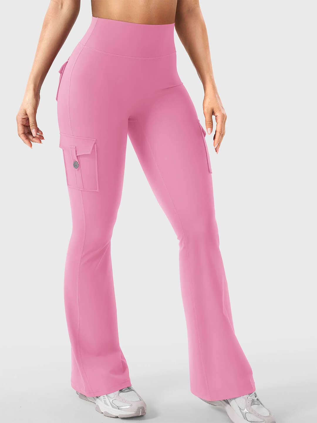 Flared Cargo Leggings