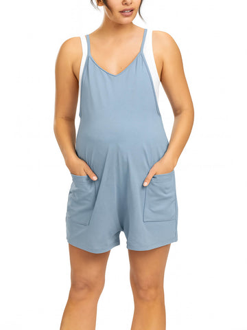 Lasora™ Oversized Pregnancy Jumpsuit Short