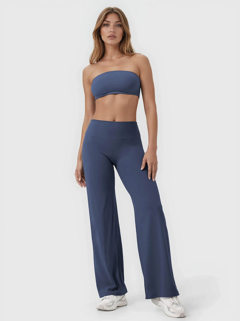 Navy Straight Leg Leggings