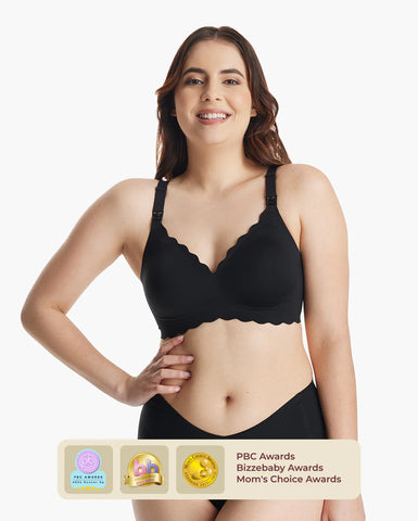 Lasora™ Floral Push-Up Nursing Bra